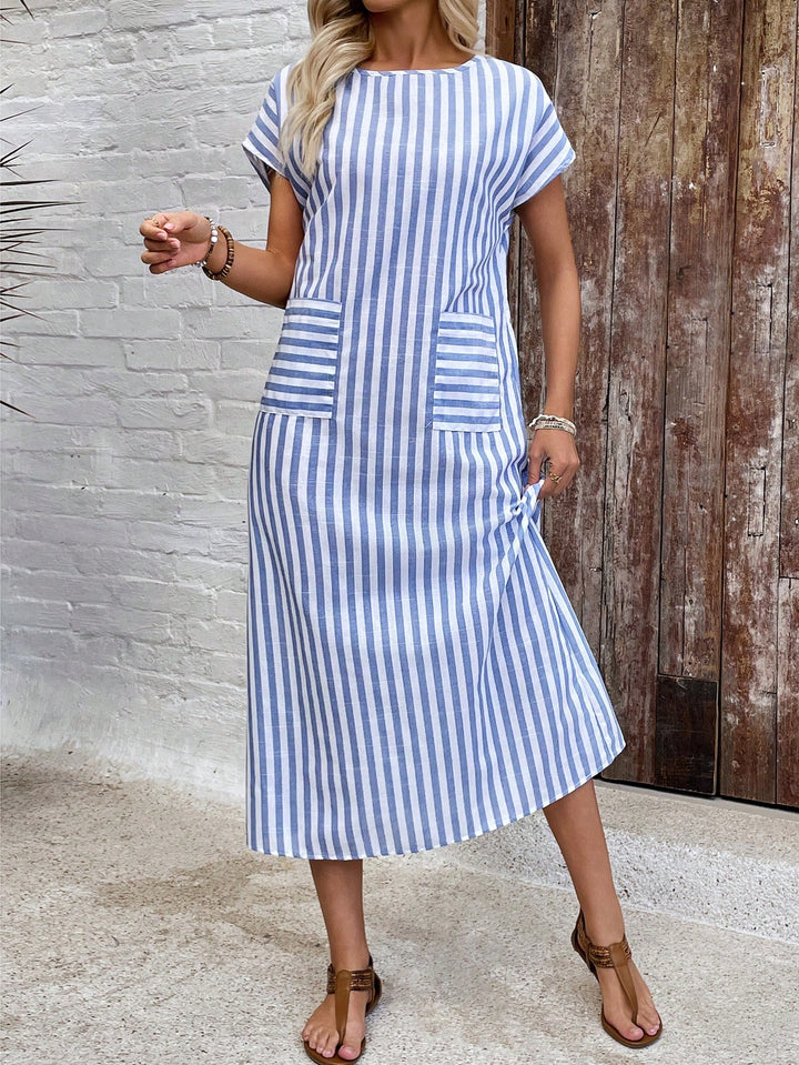 Rochie maxi SHEIN, albastru