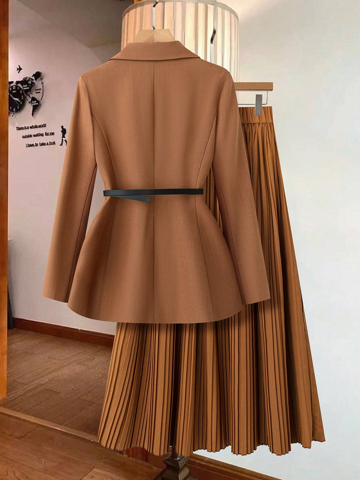 SHEIN együttes, barna