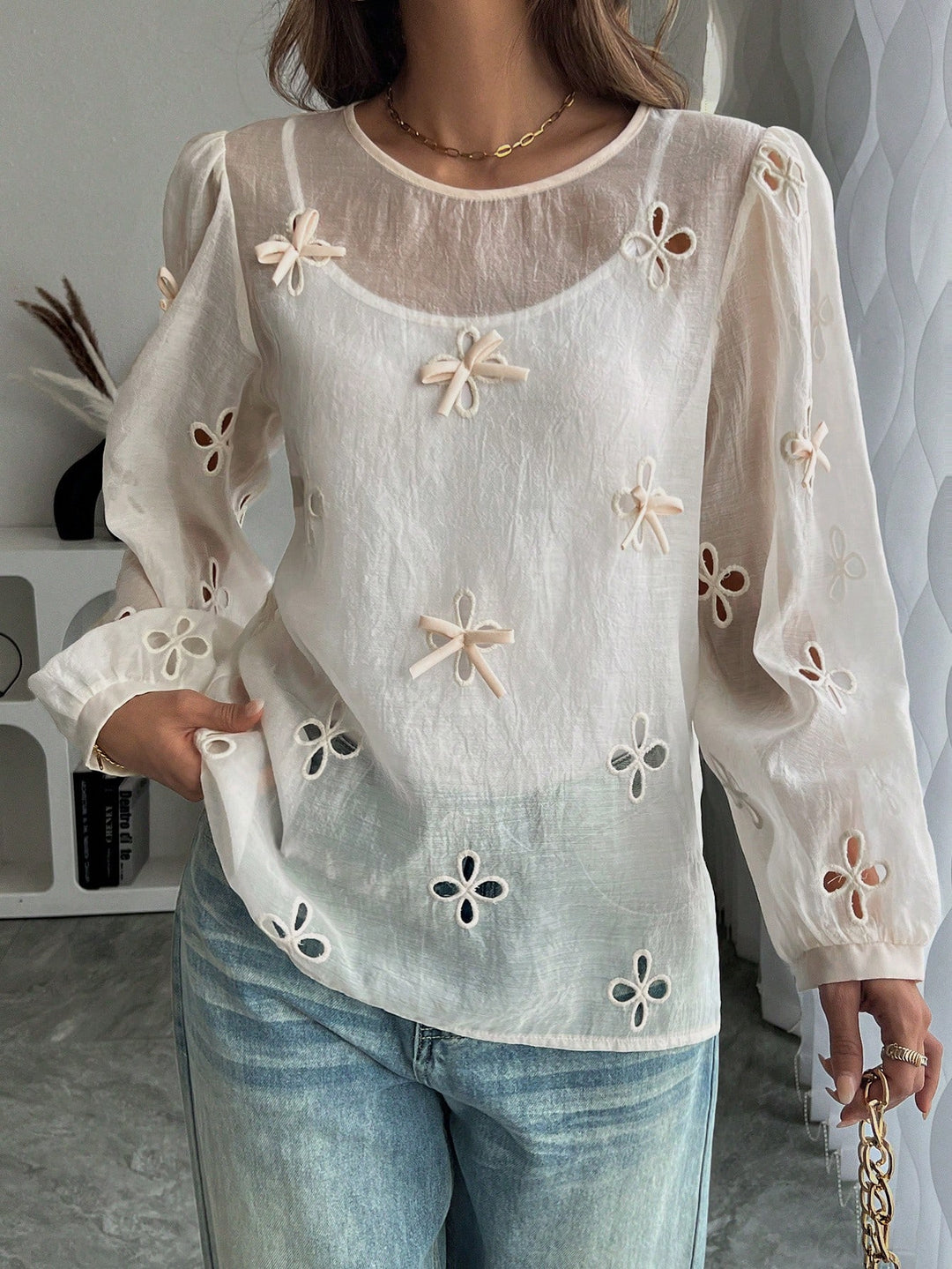 Bluza SHEIN, bej