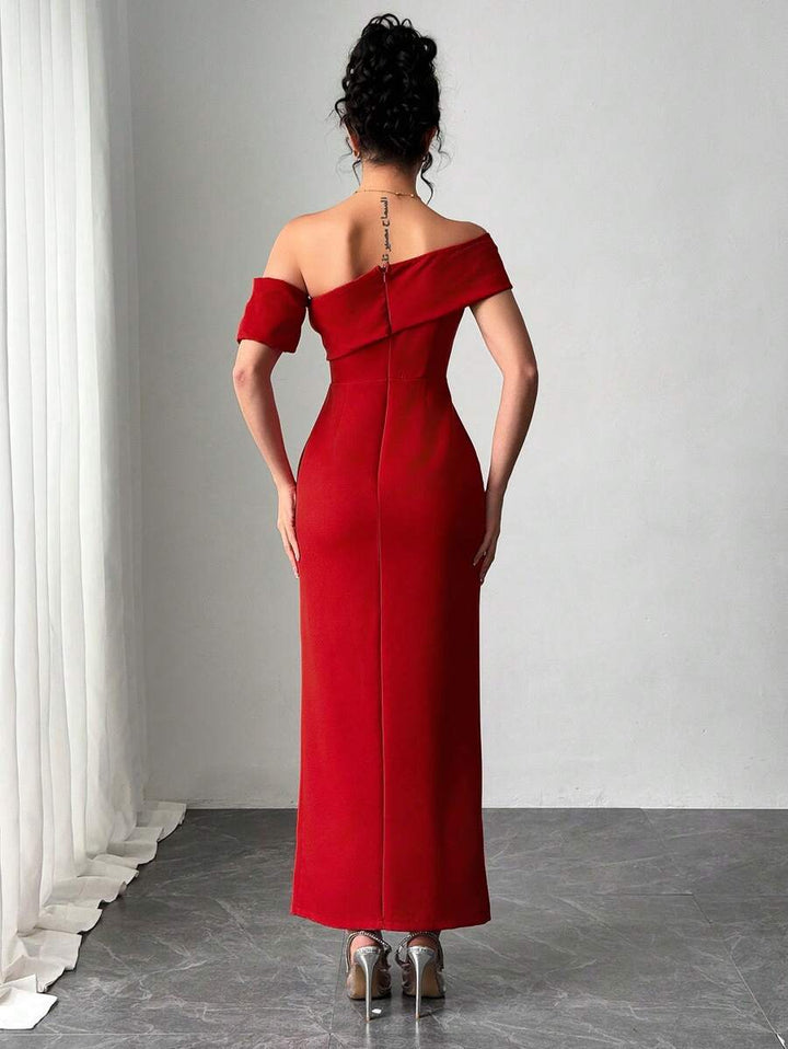 Rochie maxi SHEIN, roșu