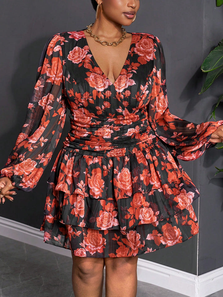 Rochie SHEIN, mix culori