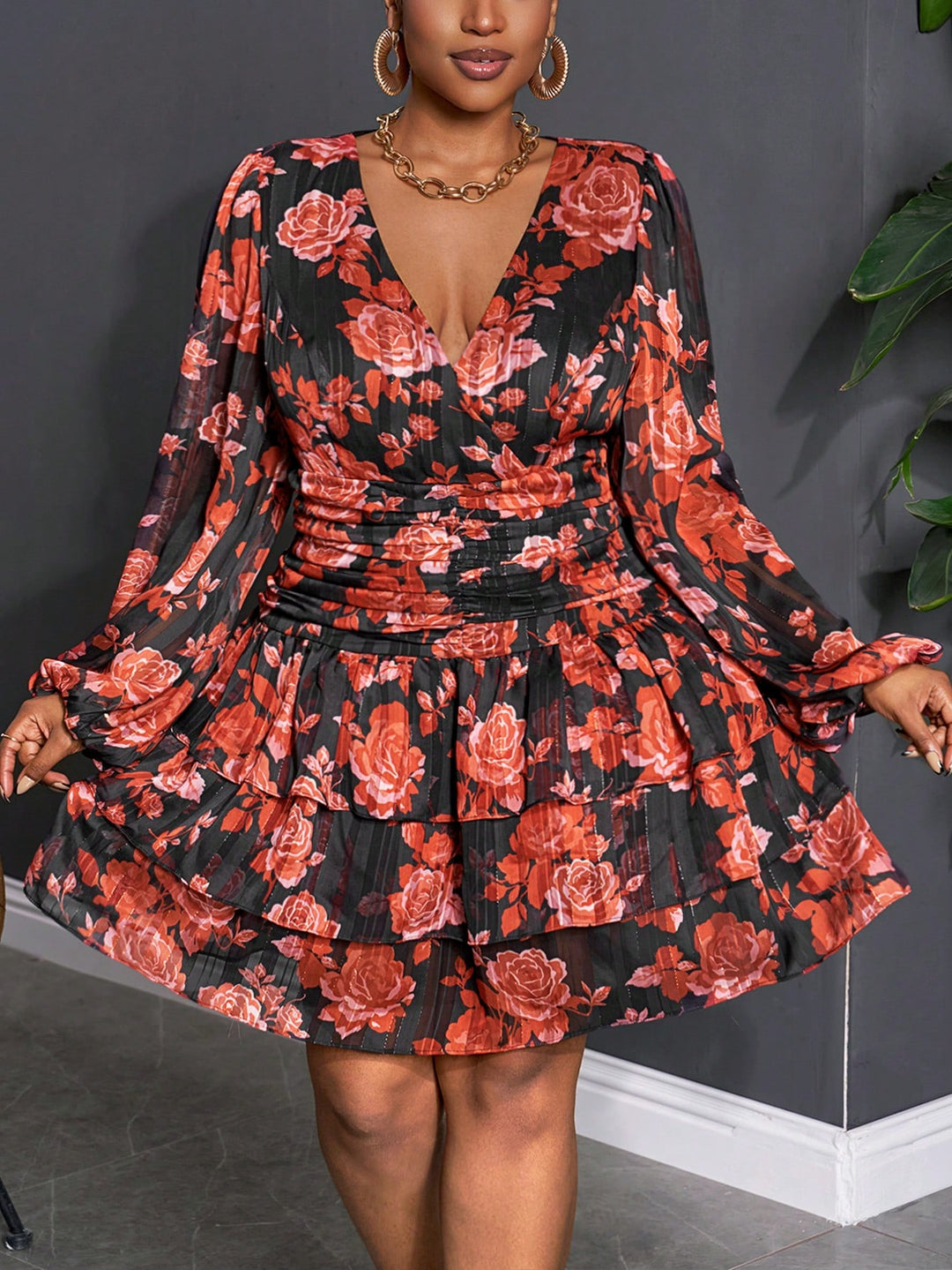 Rochie SHEIN, mix culori