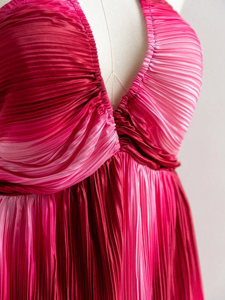Rochie mini Shein Curve+, roz