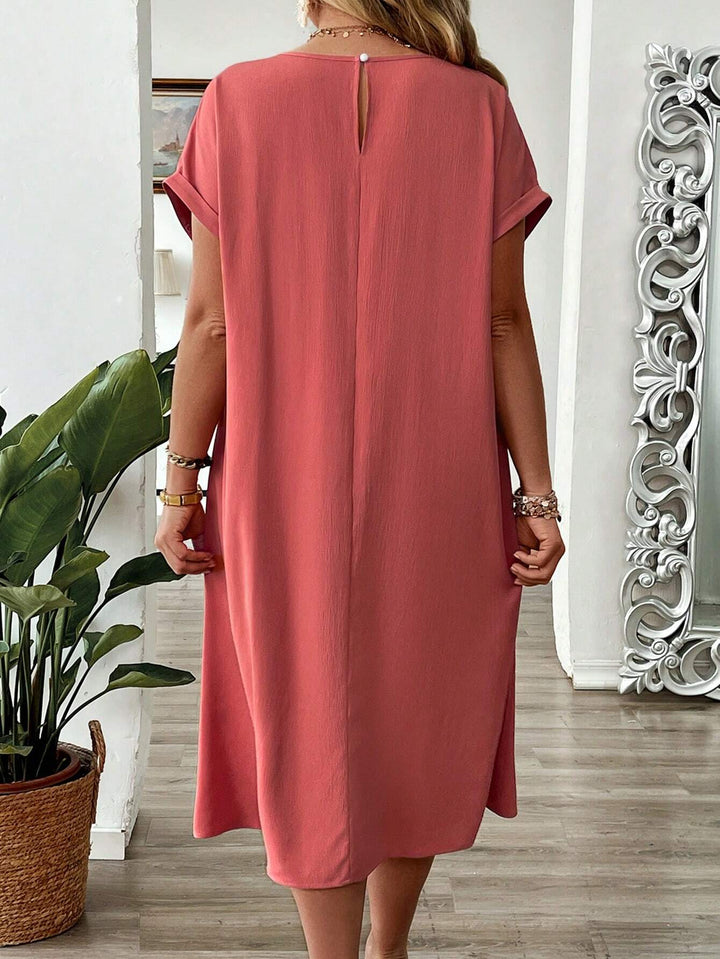 Rochie midi SHEIN, roz