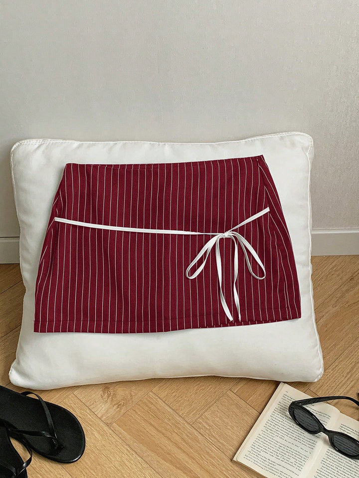 Fustă mini SHEIN, vișiniu