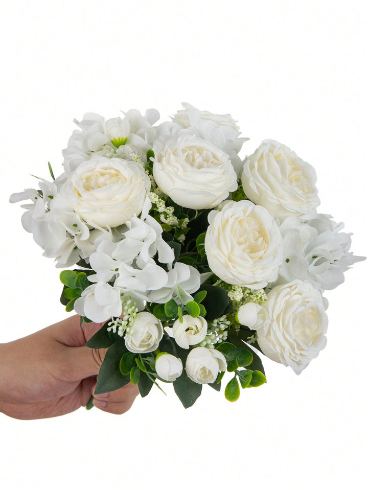 Floari artificiale SHEIN, alb