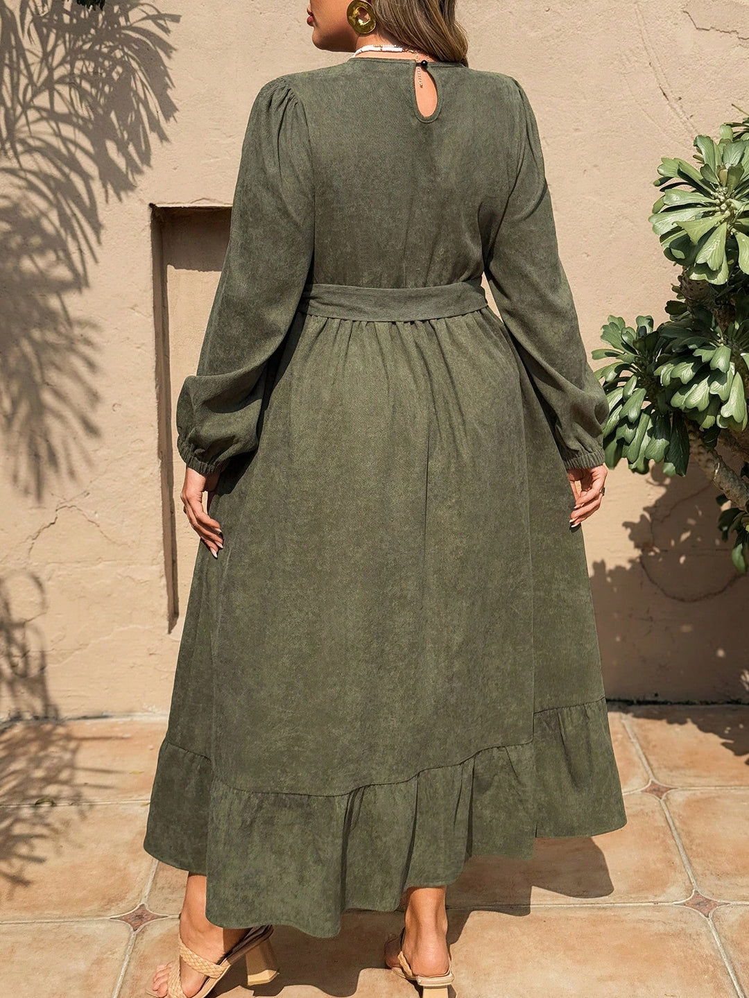 Rochie SHEIN, verde