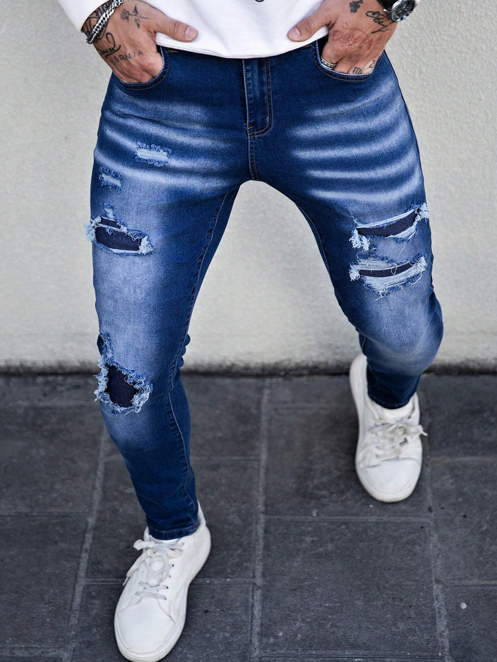 Jeans SHEIN, albastru