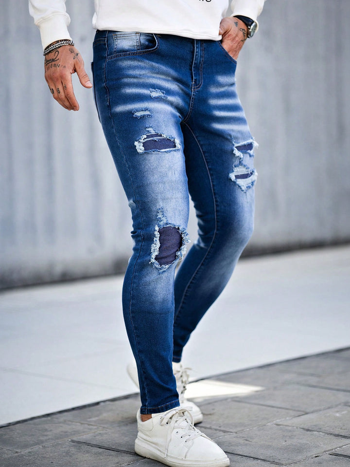 Jeans SHEIN, albastru