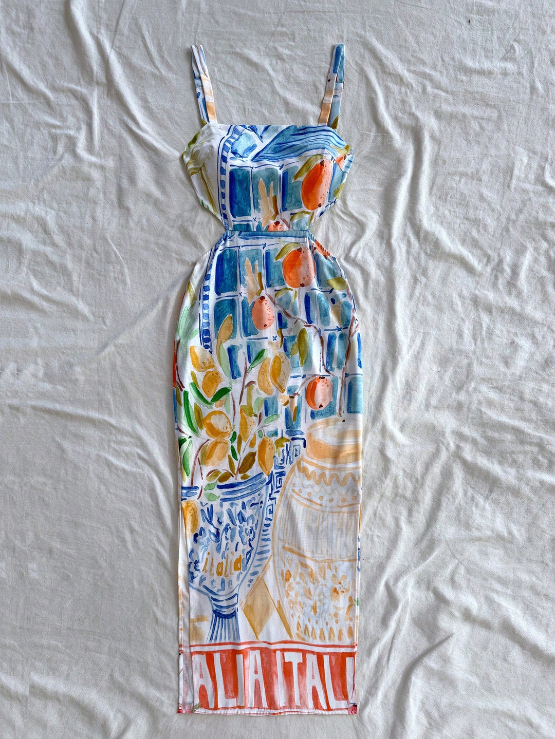 Rochie maxi SHEIN, mix culori