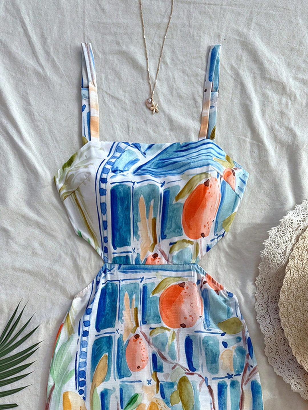 Rochie maxi SHEIN, mix culori