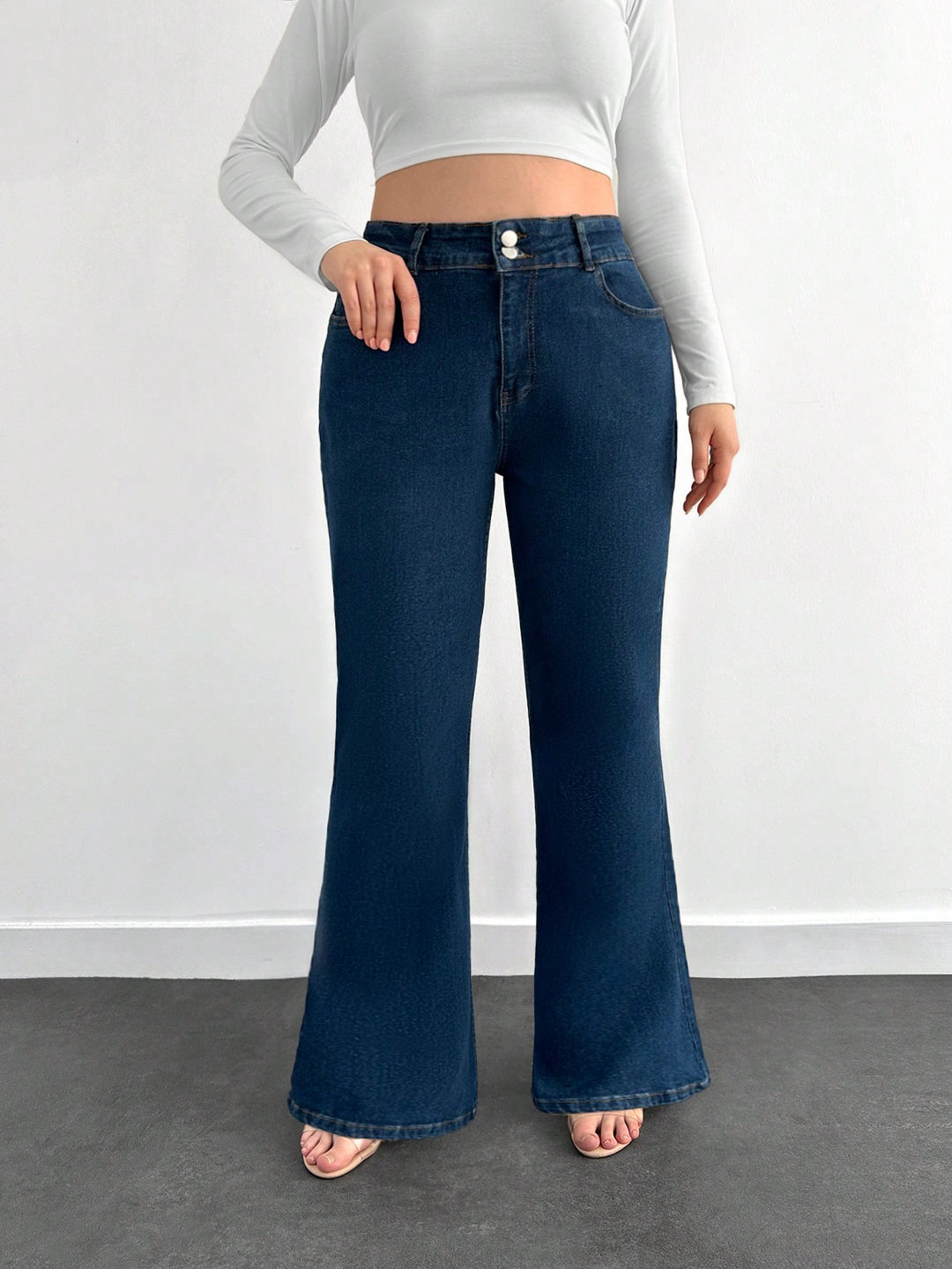 Jeans SHEIN, albastru