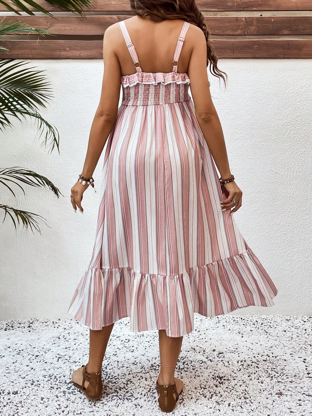 Rochie midi SHEIN, mix culori