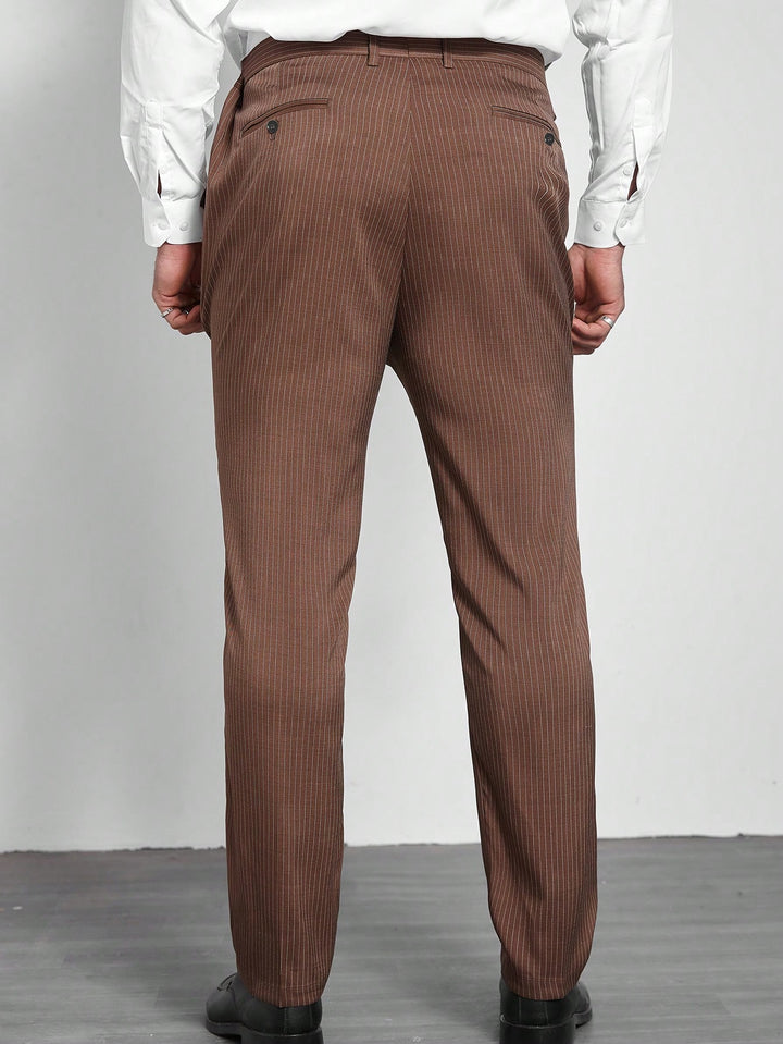 Pantaloni SHEIN, maro