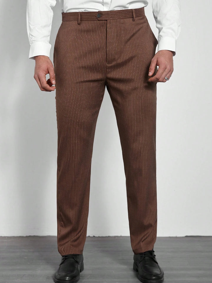 Pantaloni SHEIN, maro