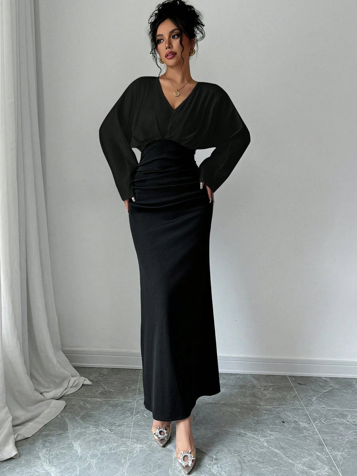 Rochie maxi SHEIN, negru