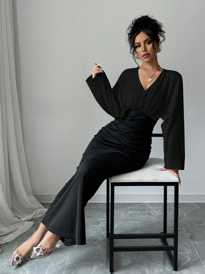 Rochie maxi SHEIN, negru