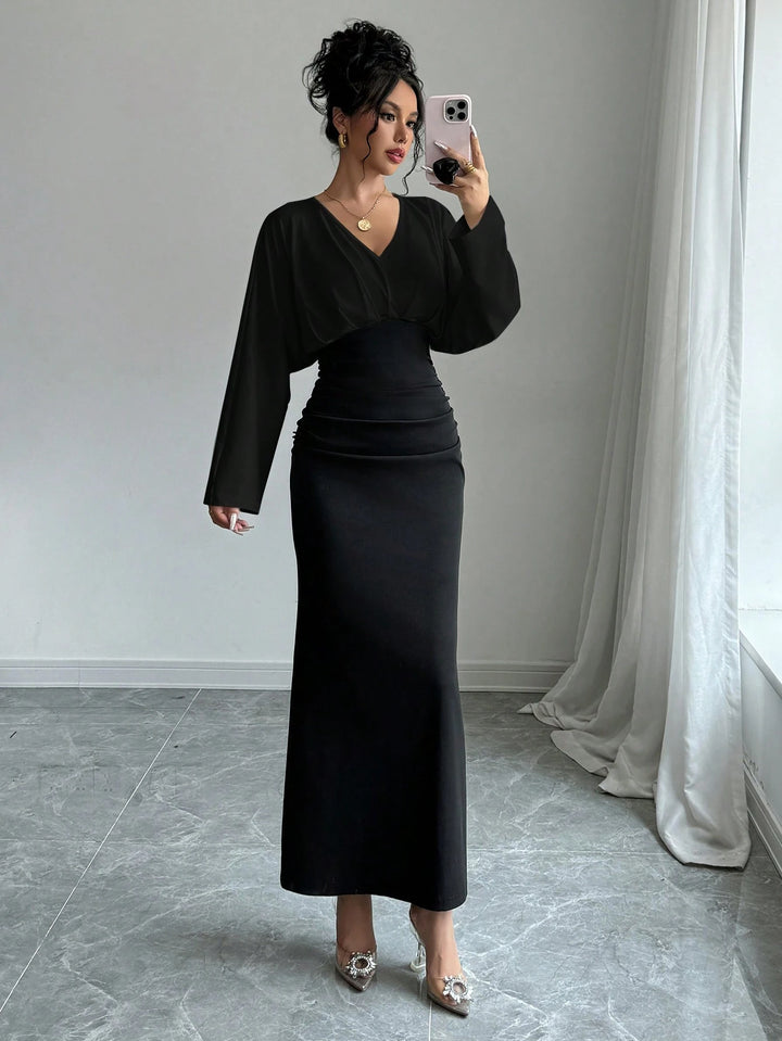 Rochie maxi SHEIN, negru