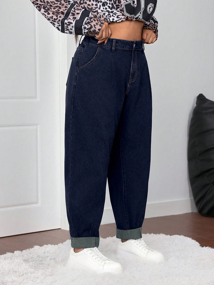 Jeans SHEIN, albastru