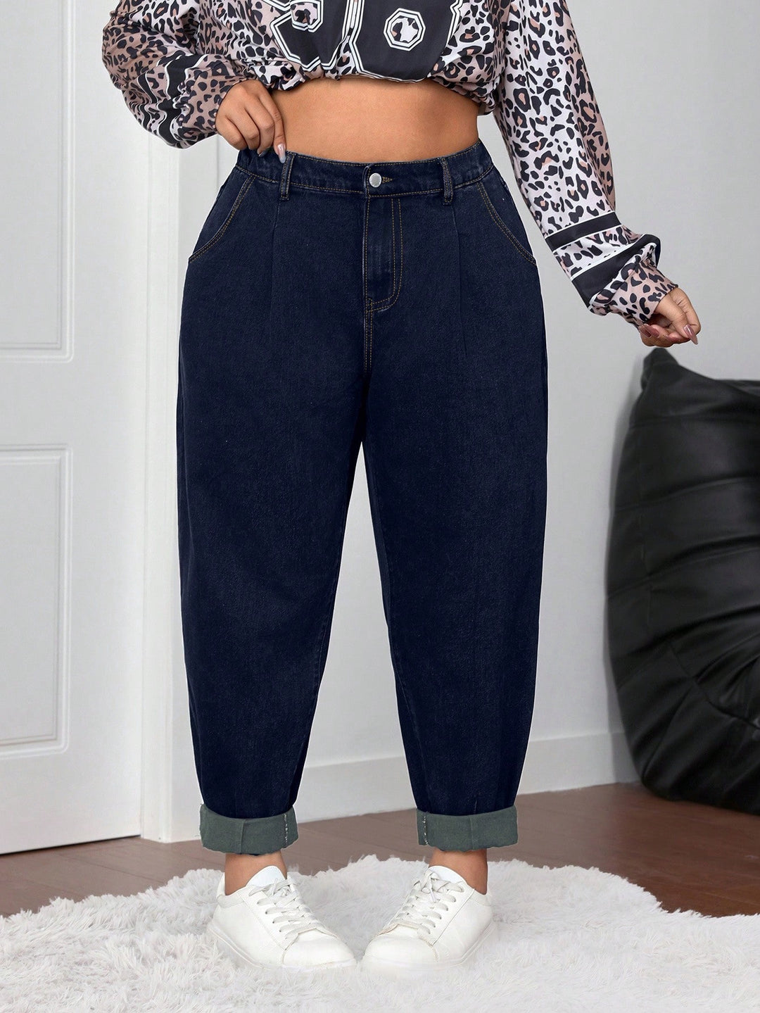 Jeans SHEIN, albastru