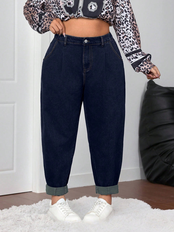 Jeans SHEIN, albastru
