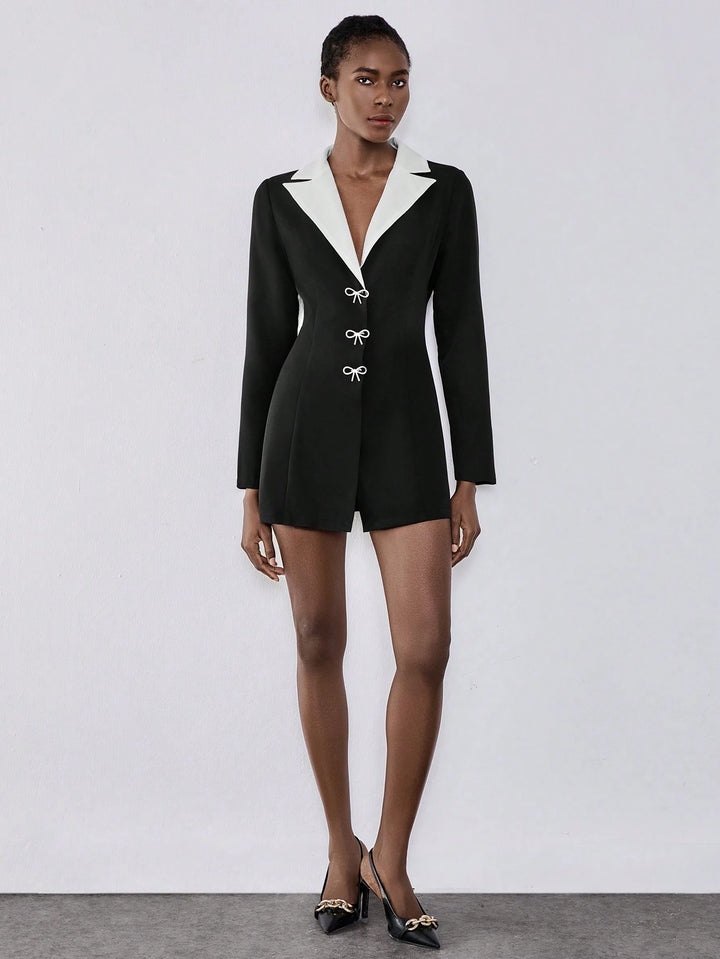 Sacou SHEIN, negru