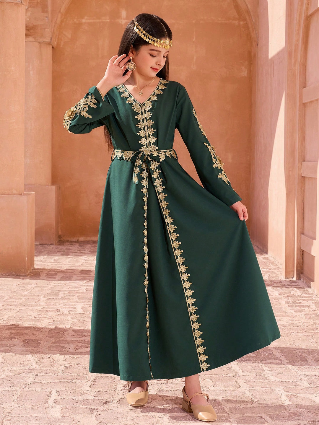 Rochie SHEIN, verde