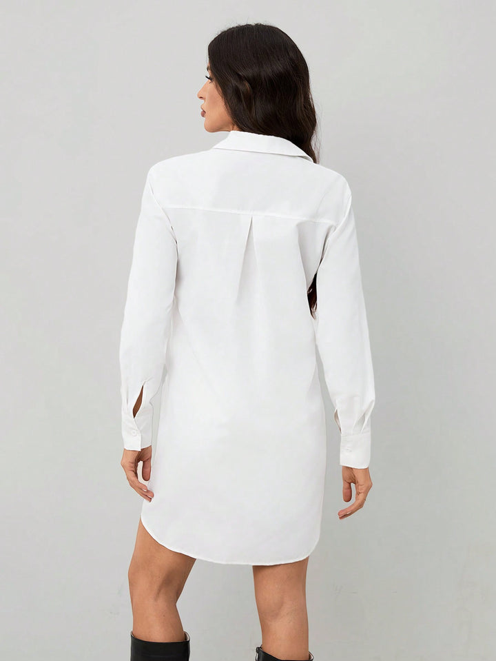 Rochie scurtă SHEIN, alb
