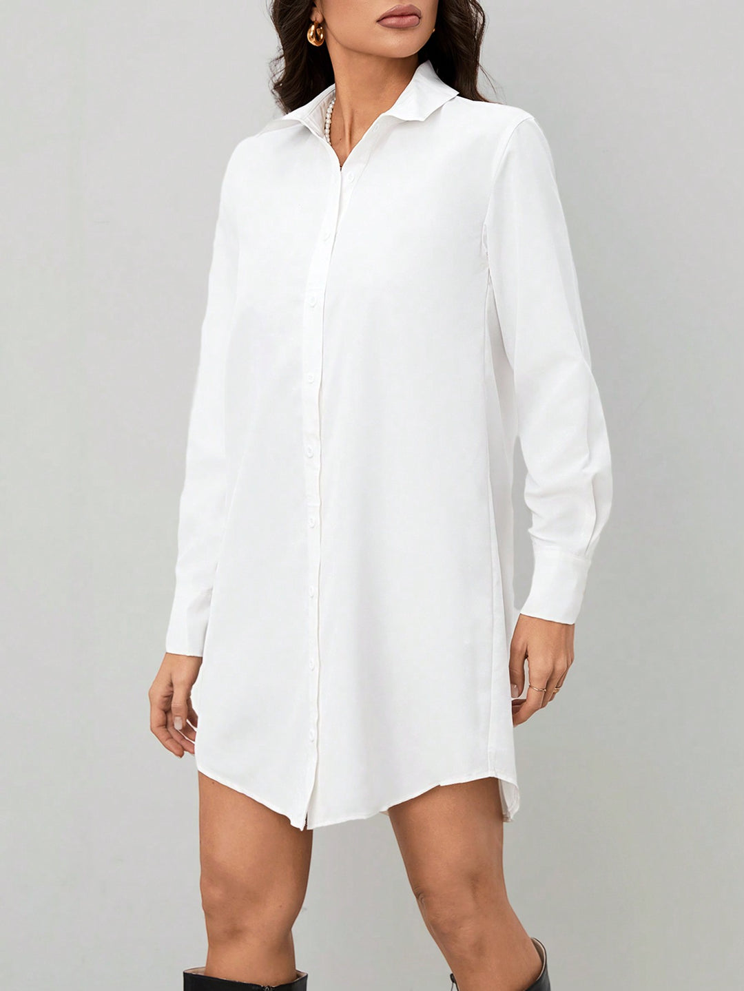 Rochie scurtă SHEIN, alb