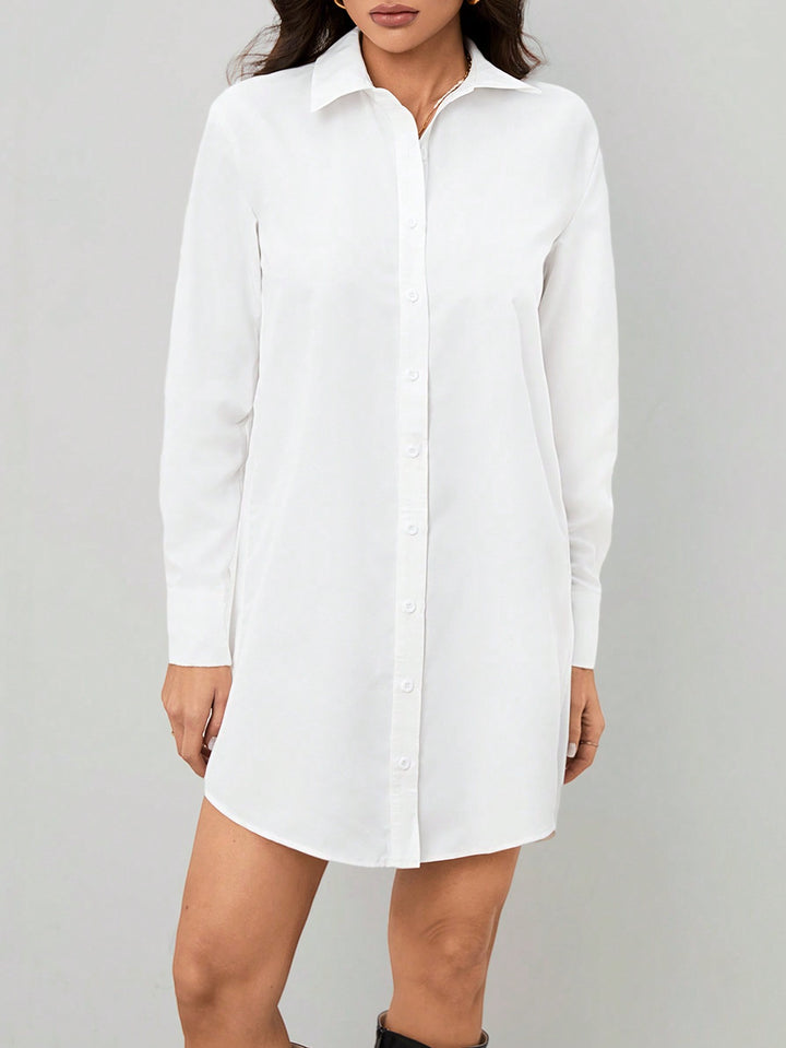 Rochie scurtă SHEIN, alb