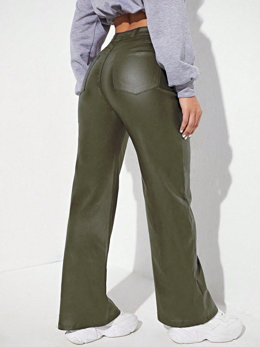 Pantaloni SHEIN, verde