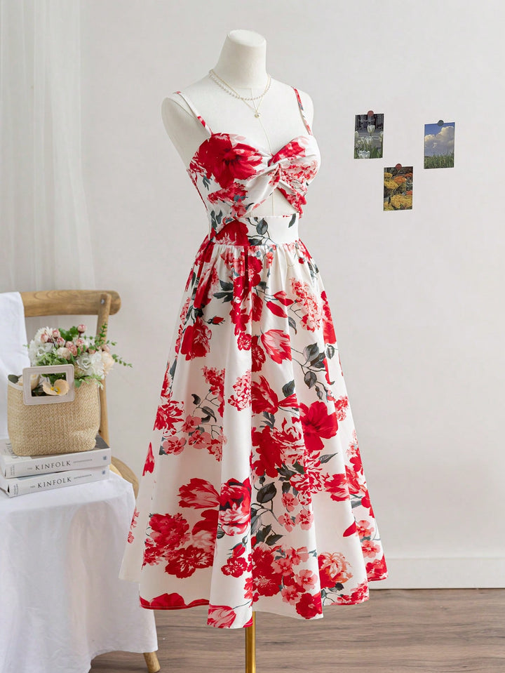 Rochie midi SHEIN, mix culori