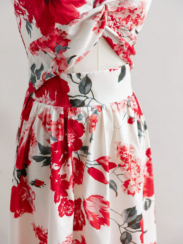 Rochie midi SHEIN, mix culori