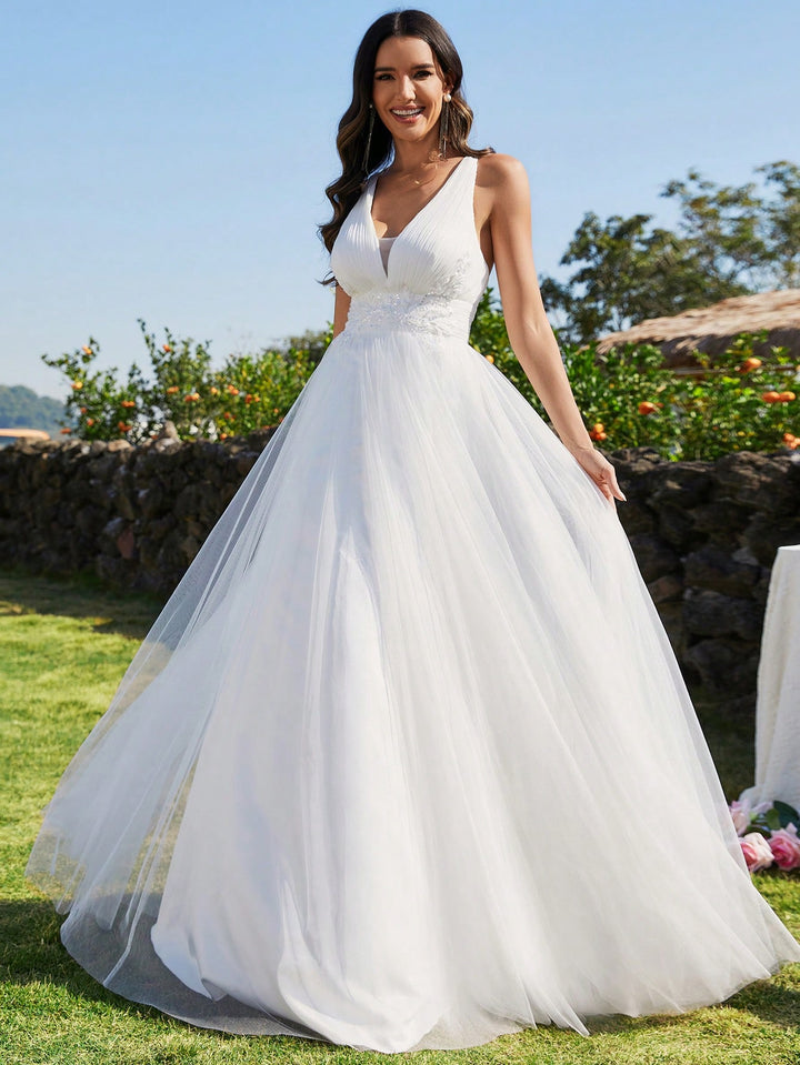 Rochie de mireasă SHEIN, alb