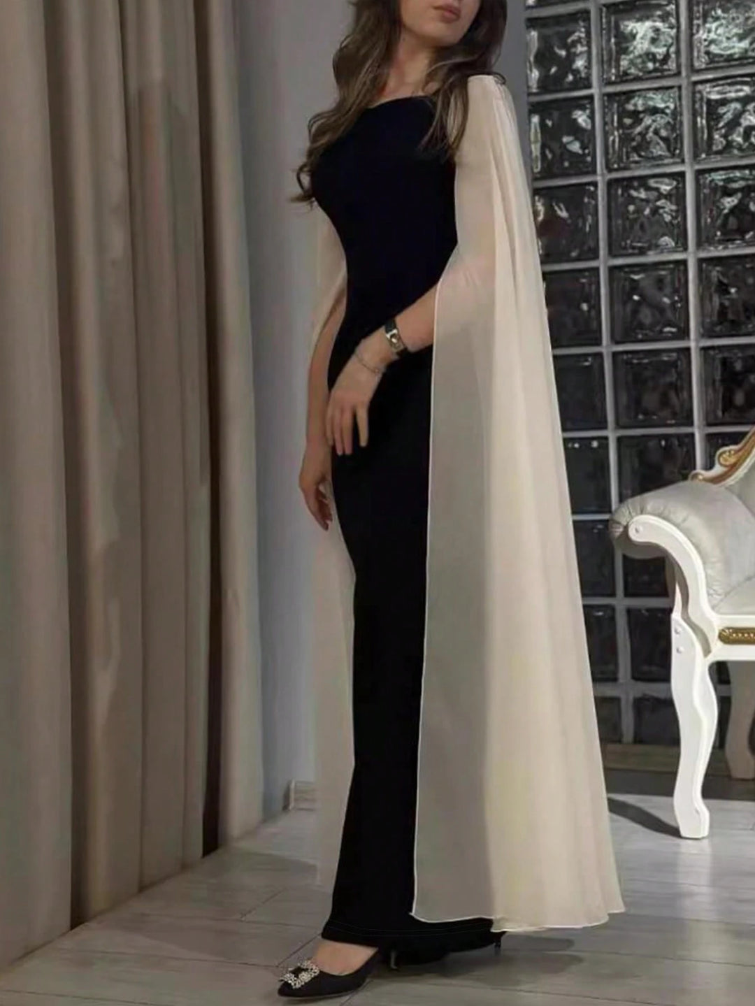 Rochie maxi SHEIN, negru