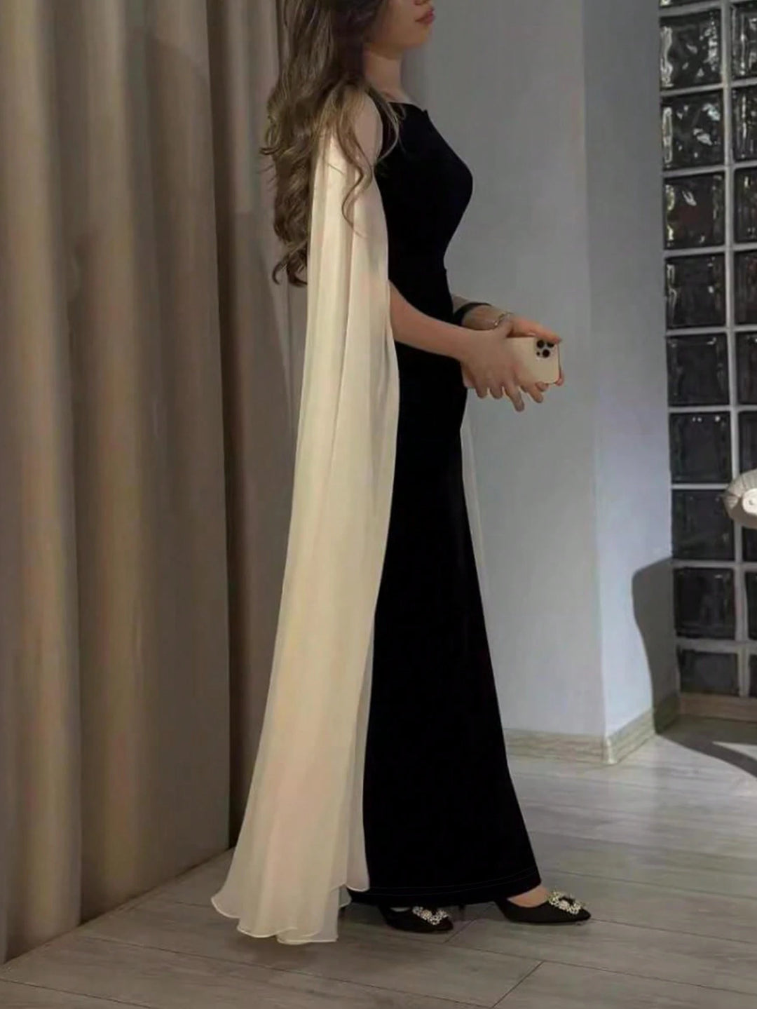 Rochie maxi SHEIN, negru