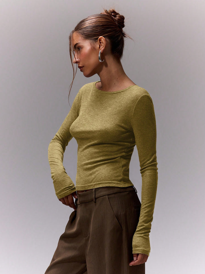 Tricou SHEIN, kaki