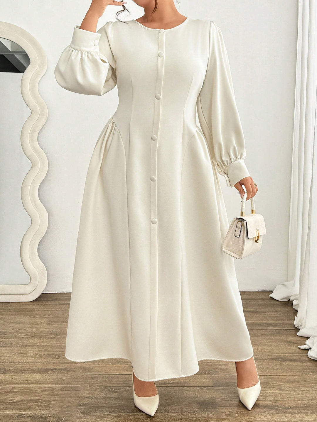 Rochie SHEIN, bej