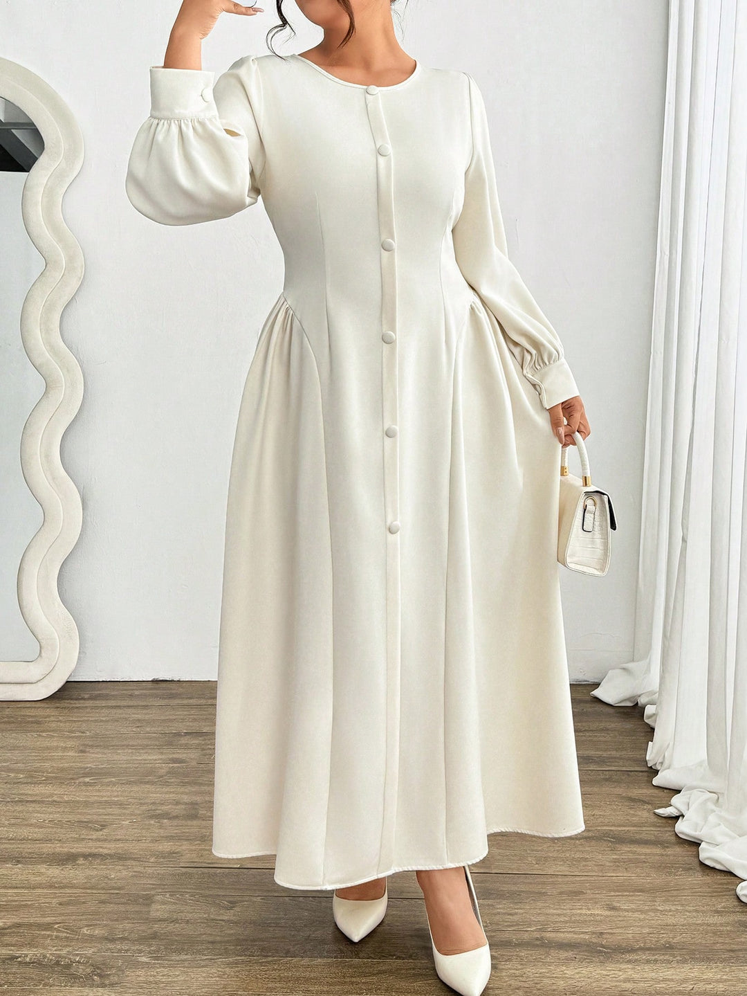 Rochie SHEIN, bej