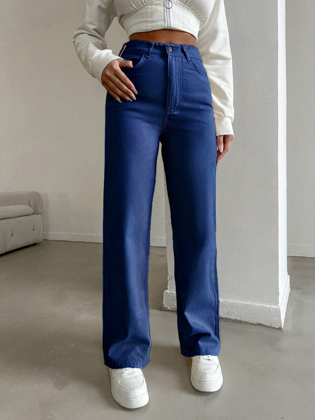 Jeans SHEIN, albastru