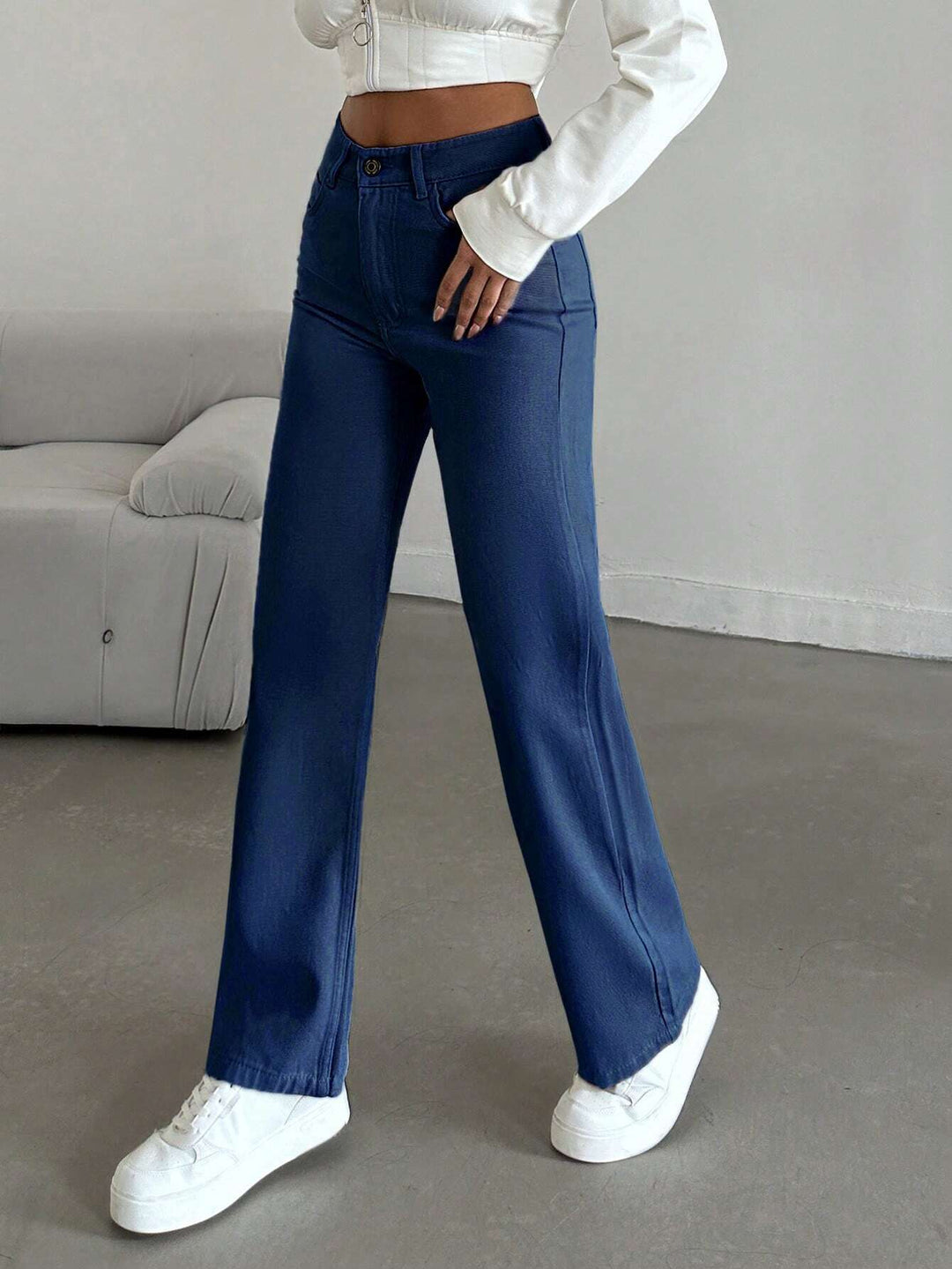 Jeans SHEIN, albastru