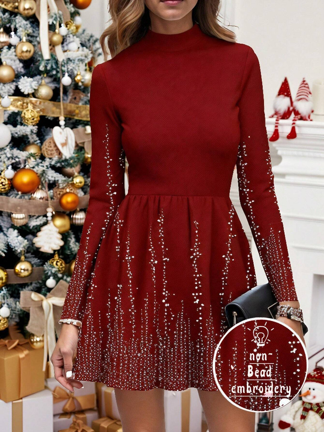 Rochie mini Shein, roșu