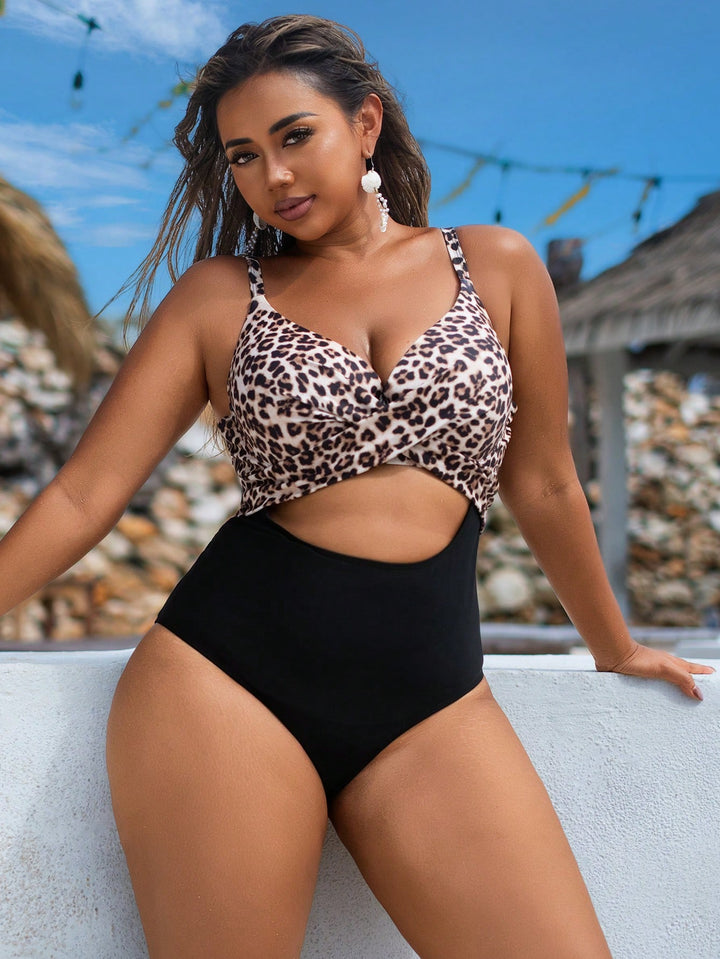 Costum de baie SHEIN, mix culori