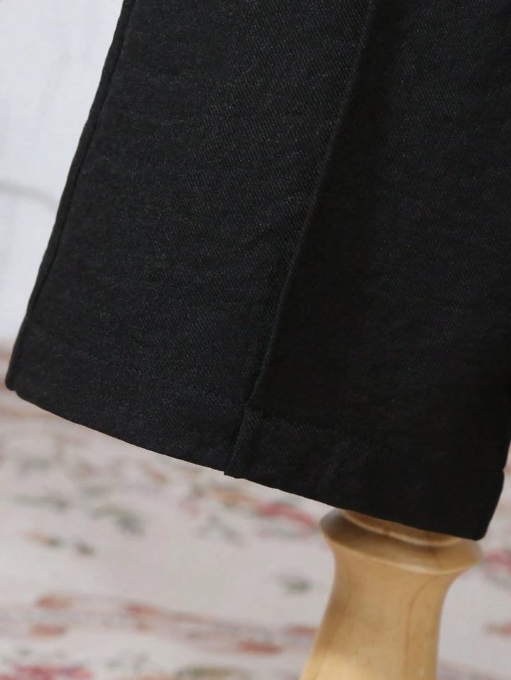 Pantaloni scurți Shein, negru