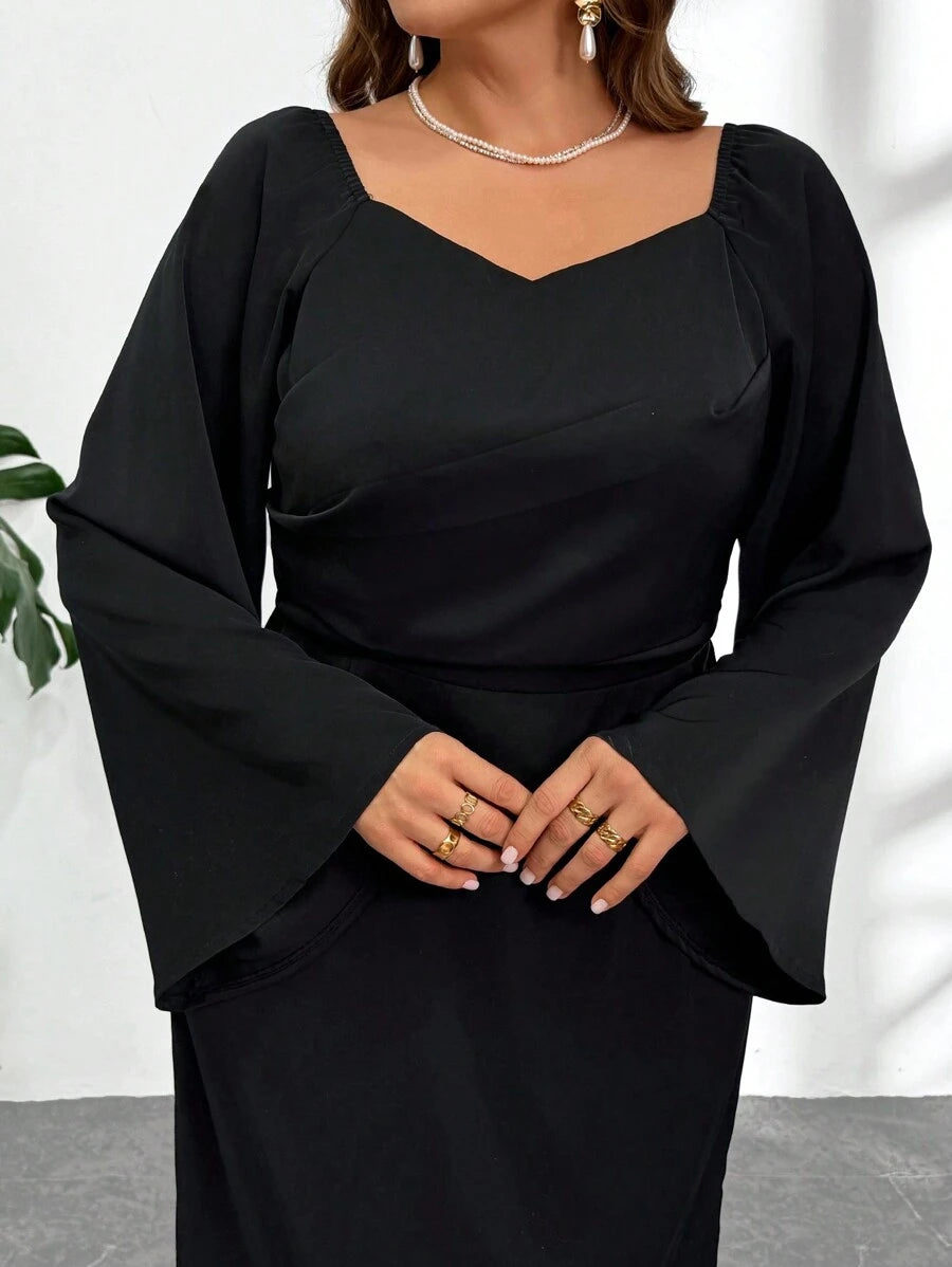 Rochie maxi SHEIN, negru
