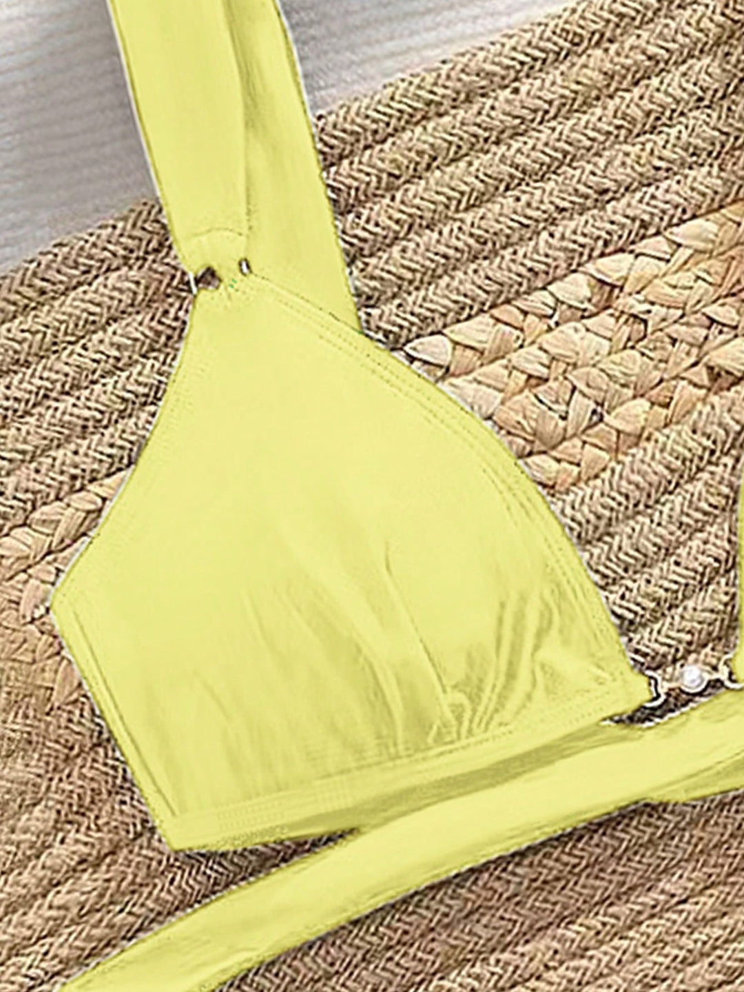 Costum de baie SHEIN, galben