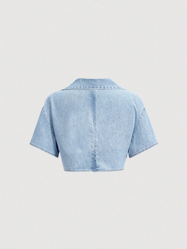 Top SHEIN, kék