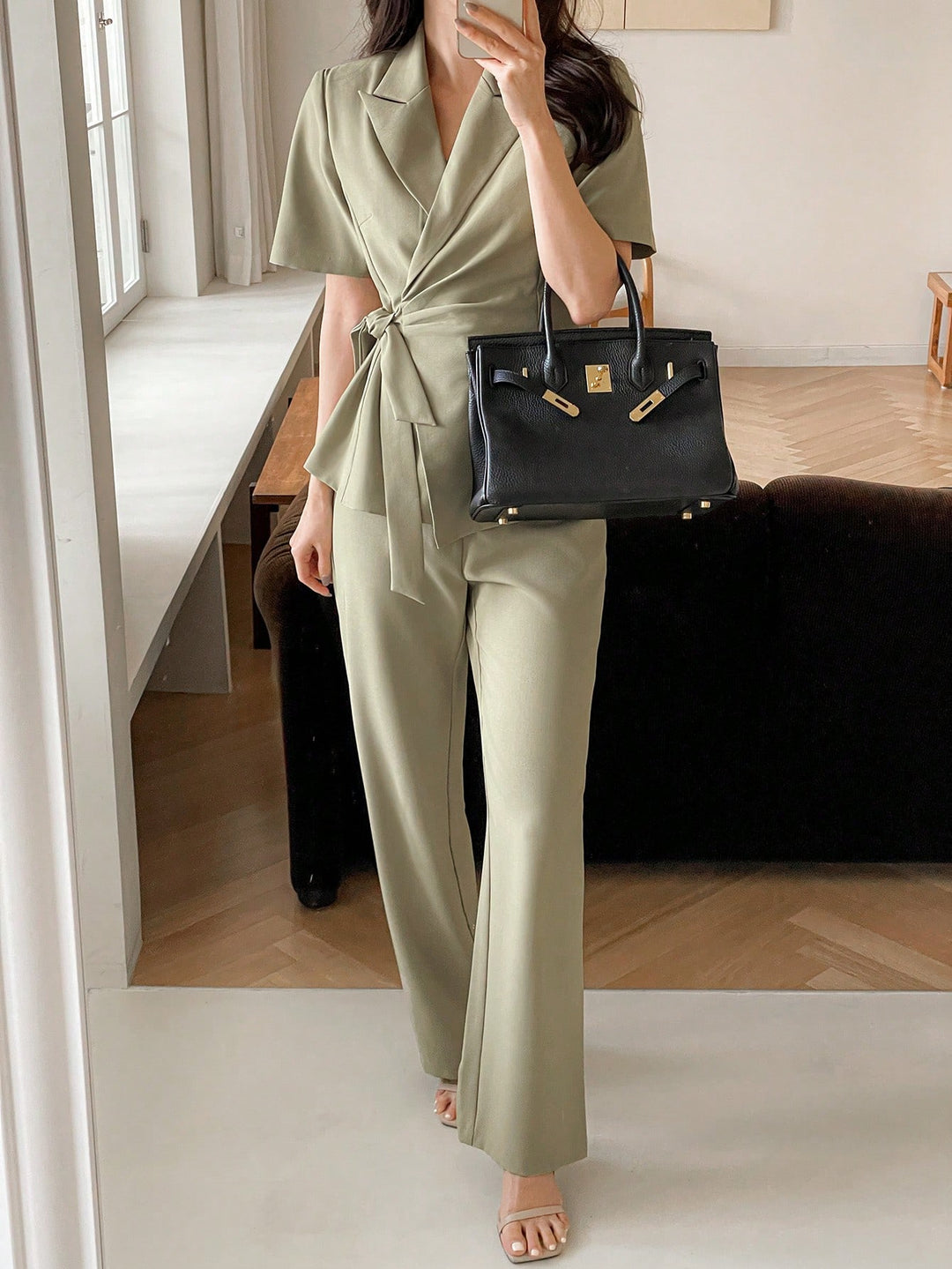 Costum SHEIN, verde