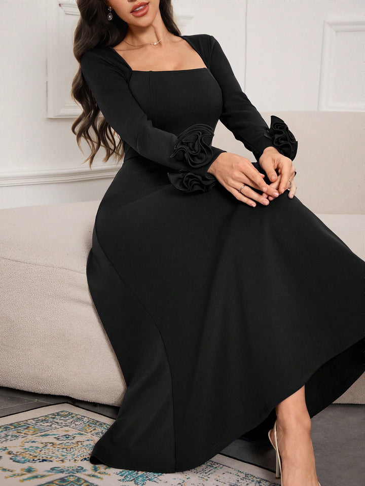 Rochie maxi SHEIN, negru