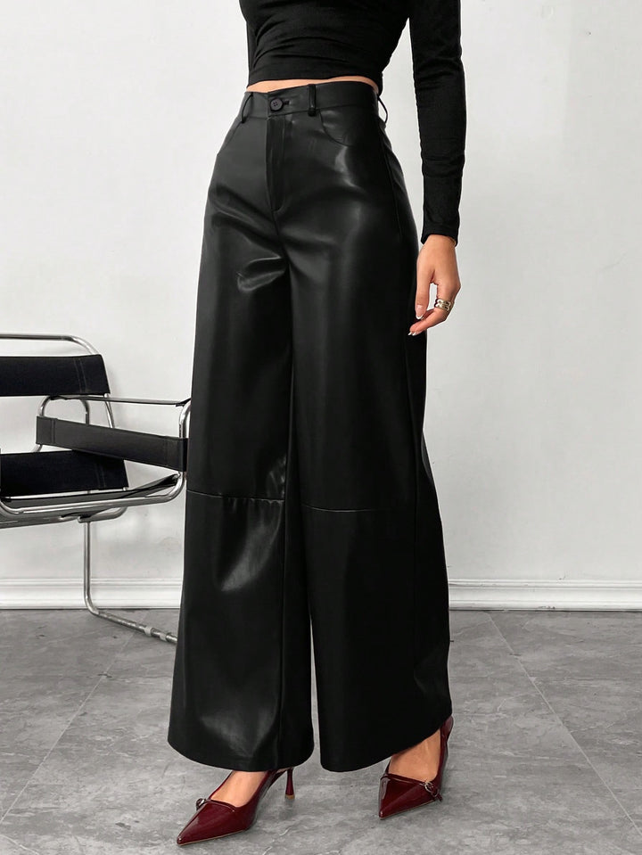 Pantaloni SHEIN, negru